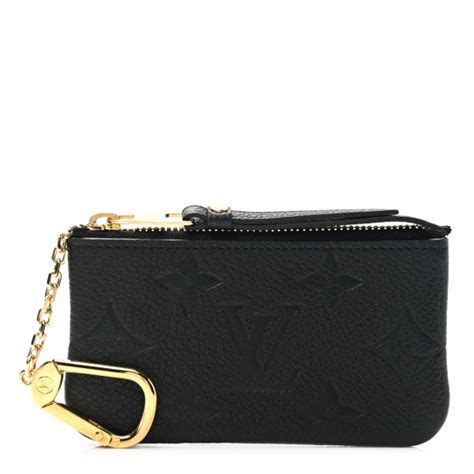 louis vuitton key pouch black.